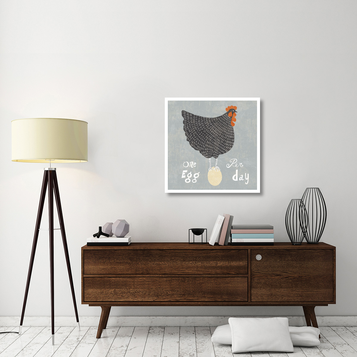 Fresh Eggs I -Paper Art-32&quotx32"