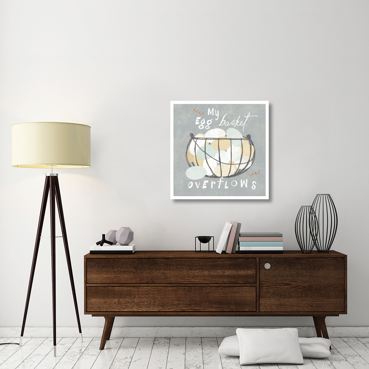 Fresh Eggs III -Paper Art-32&quotx32"
