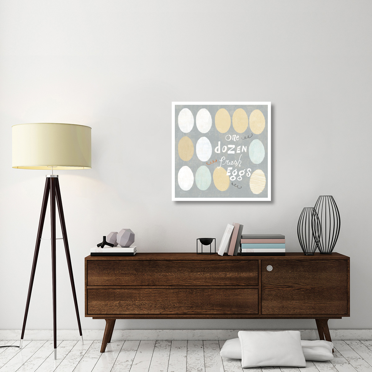Fresh Eggs IV -Paper Art-32&quotx32"