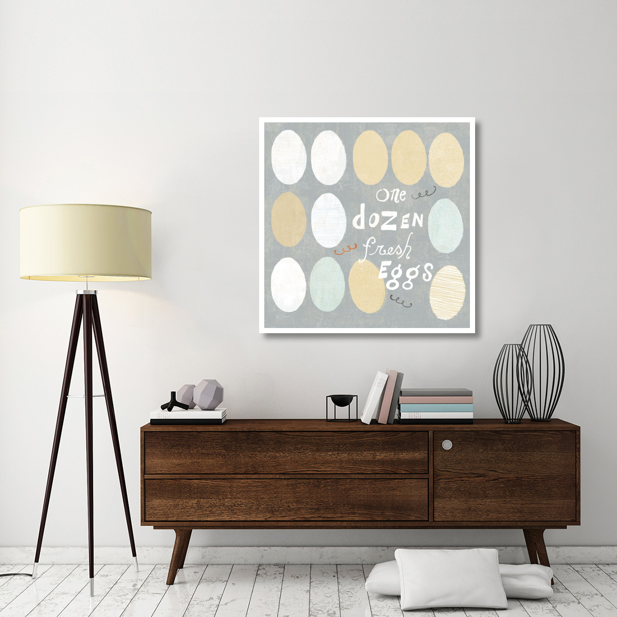 Fresh Eggs IV -Paper Art-42&quotx42"