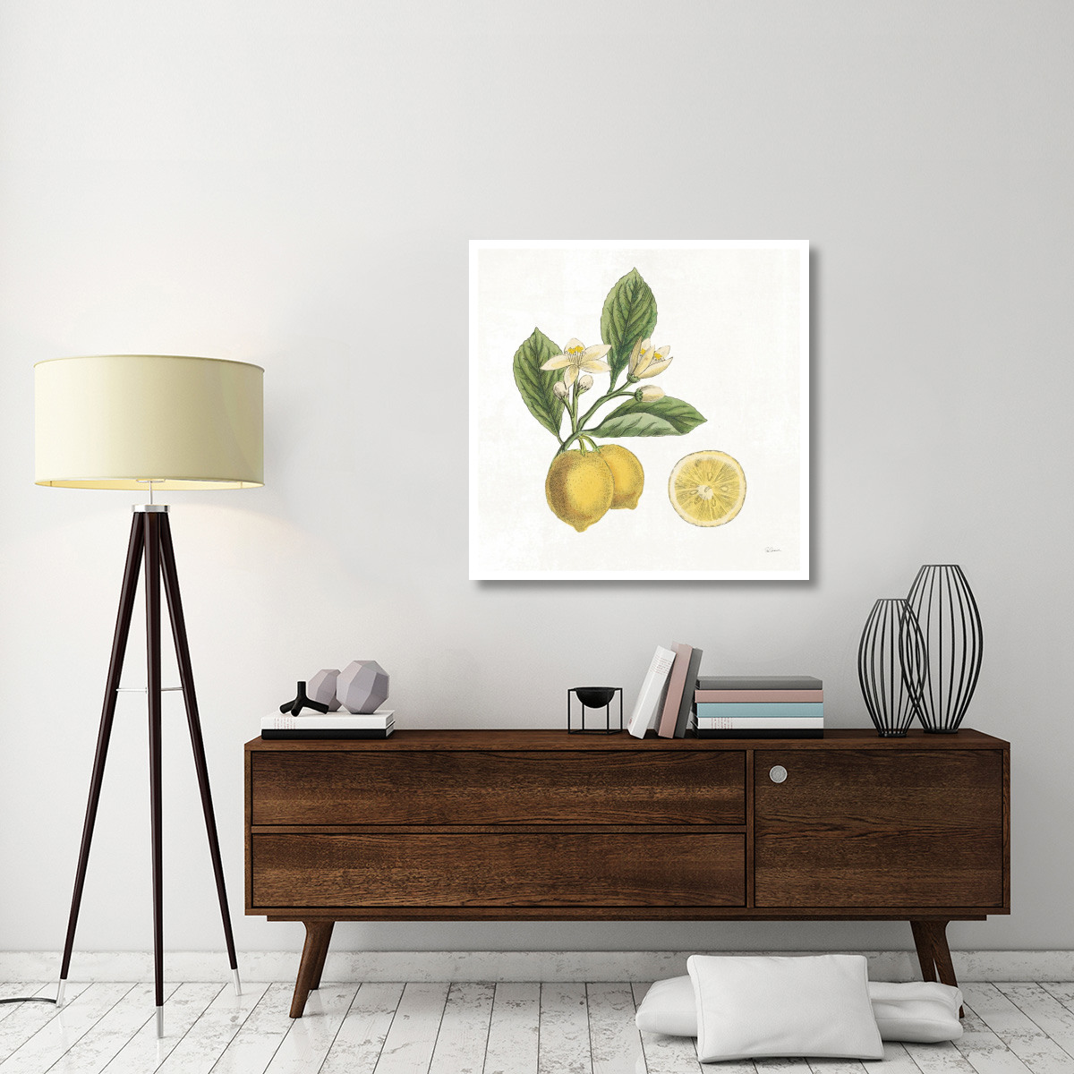 Classic Citrus I -Paper Art-38&quotx38"