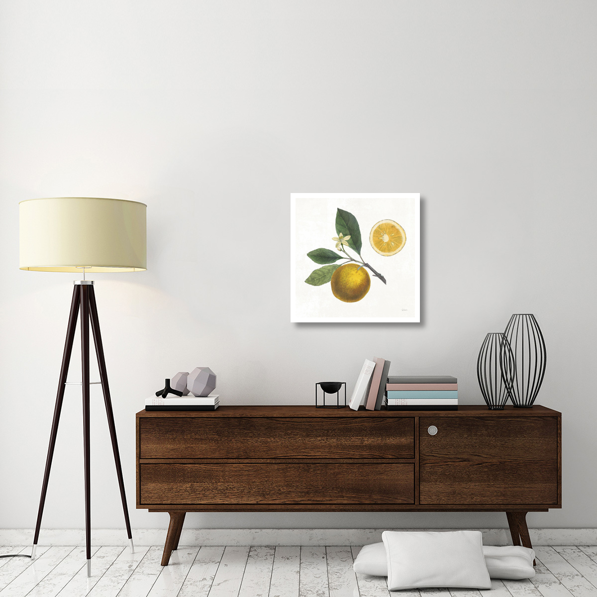 Classic Citrus II -Paper Art-26&quotx26"