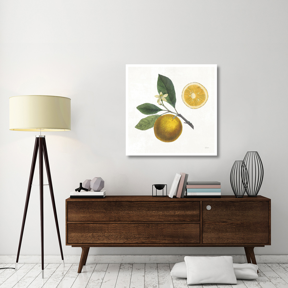 Classic Citrus II -Paper Art-38&quotx38"
