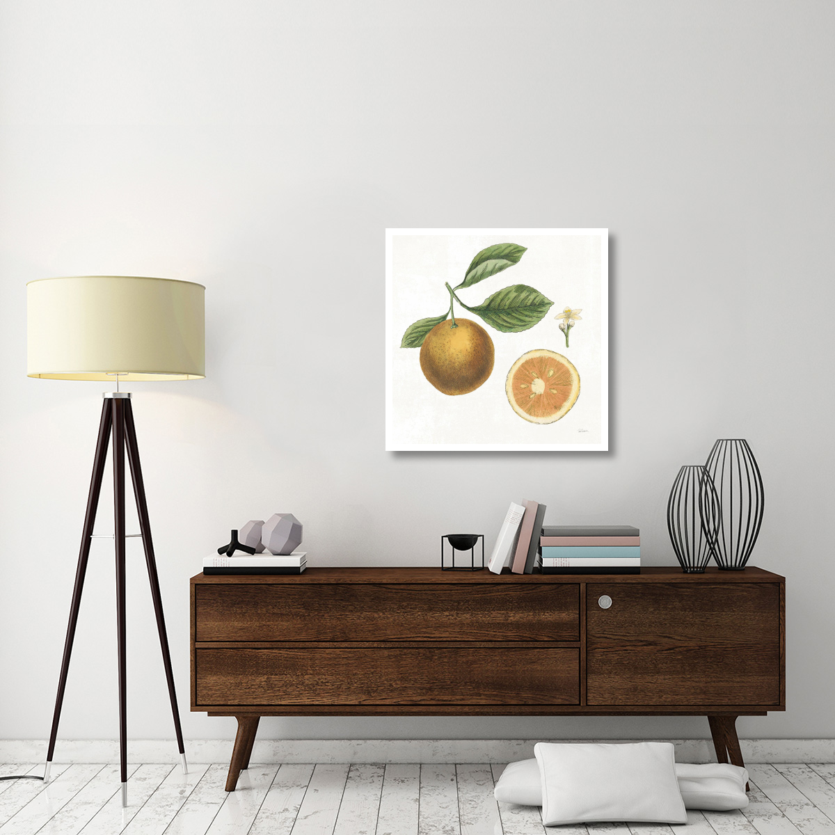 Classic Citrus IV -Paper Art-32&quotx32"