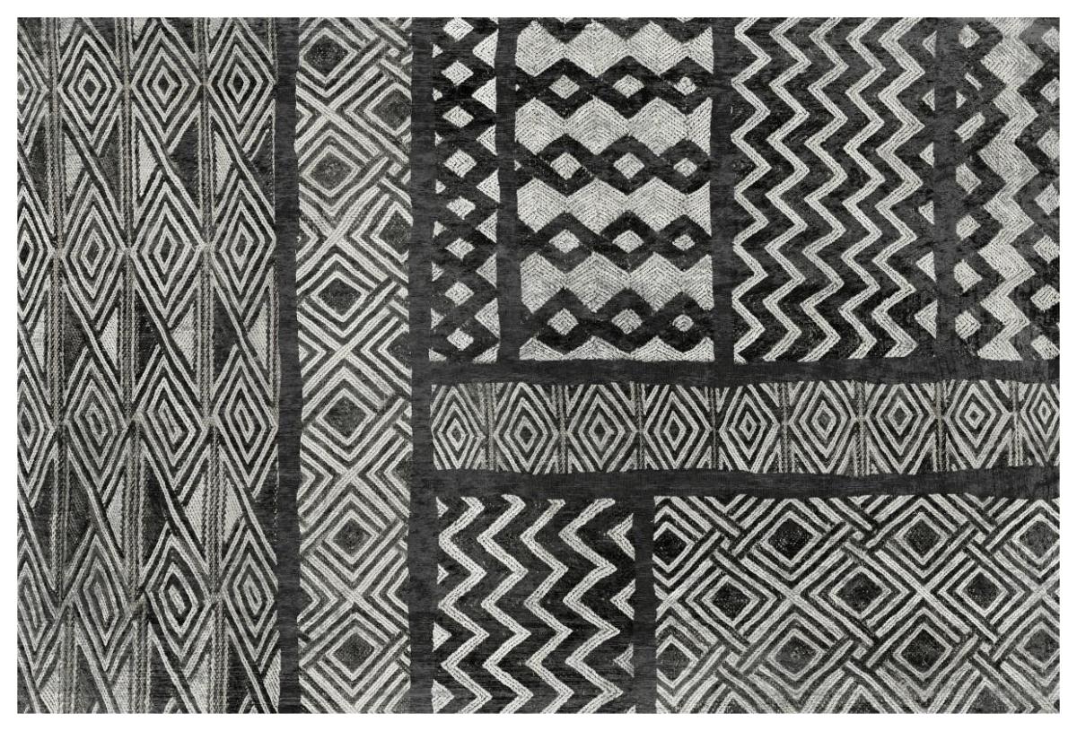 Kuba Abstract BW -Paper Art-62"x42"