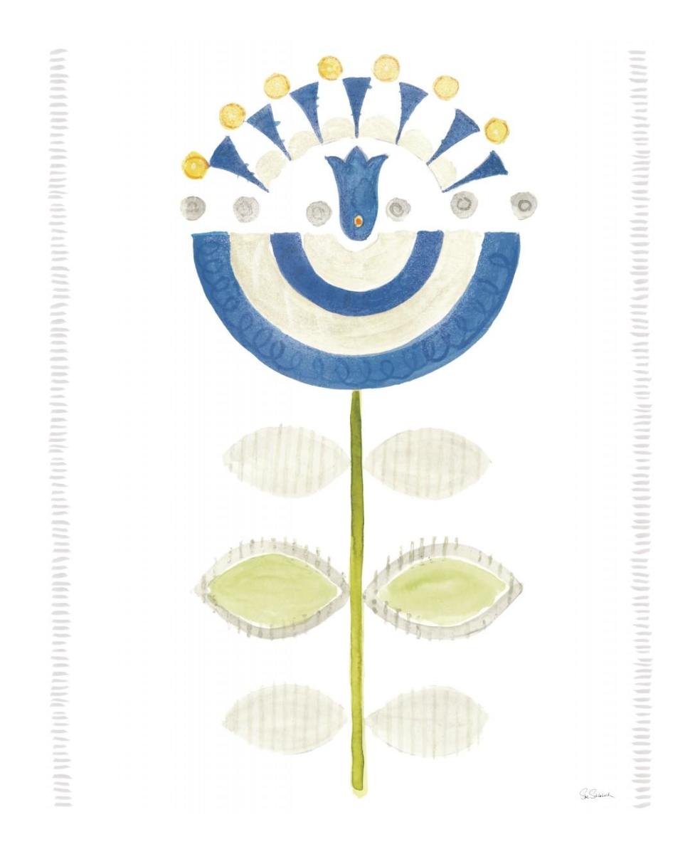 Hygge Flowers III -Paper Art-18"x22"