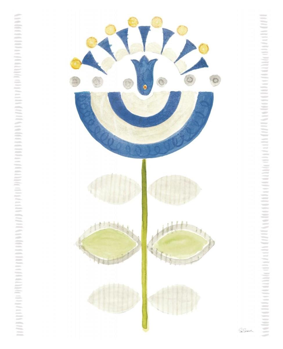 Hygge Flowers III -Paper Art-30"x37"
