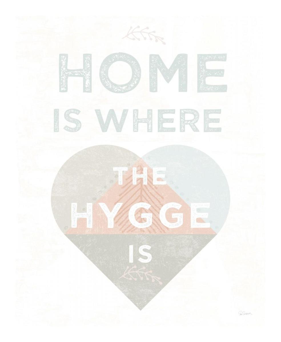 Cozy Hygge I -Paper Art-18"x22"