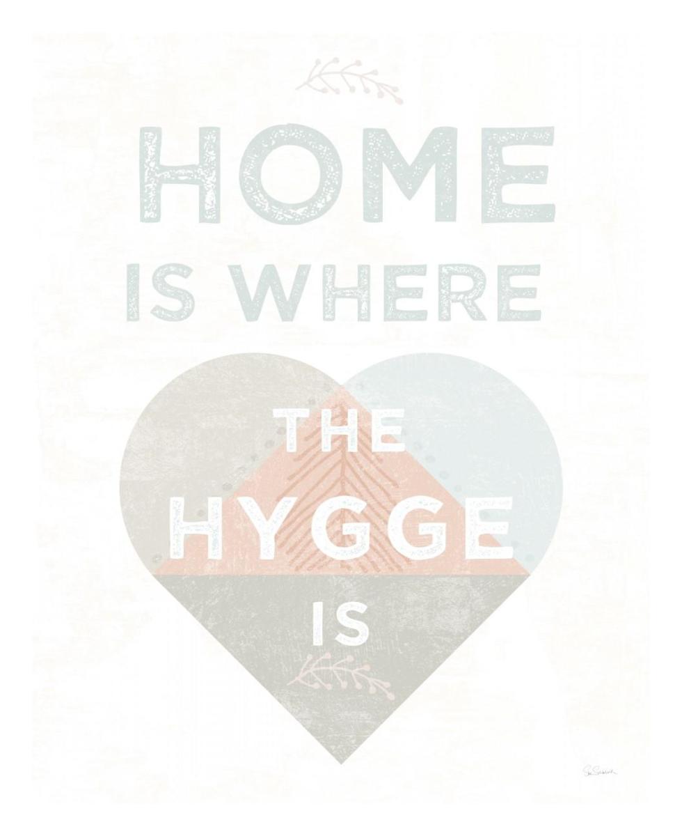 Cozy Hygge I -Paper Art-22"x26"