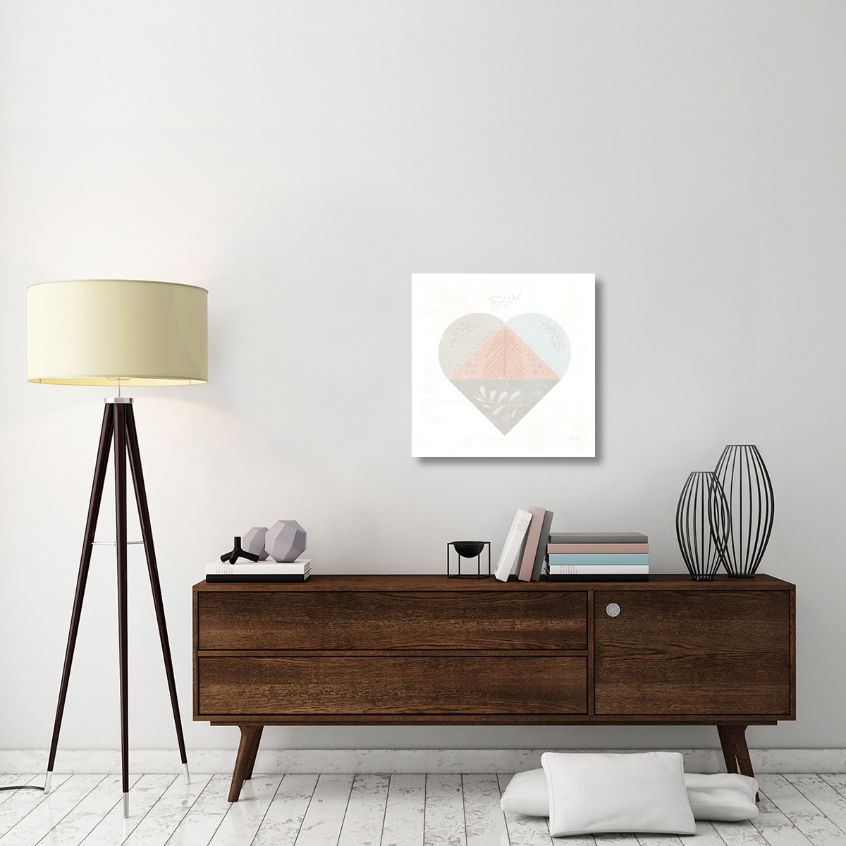 Cozy Hygge IV -Paper Art-26&quotx26"