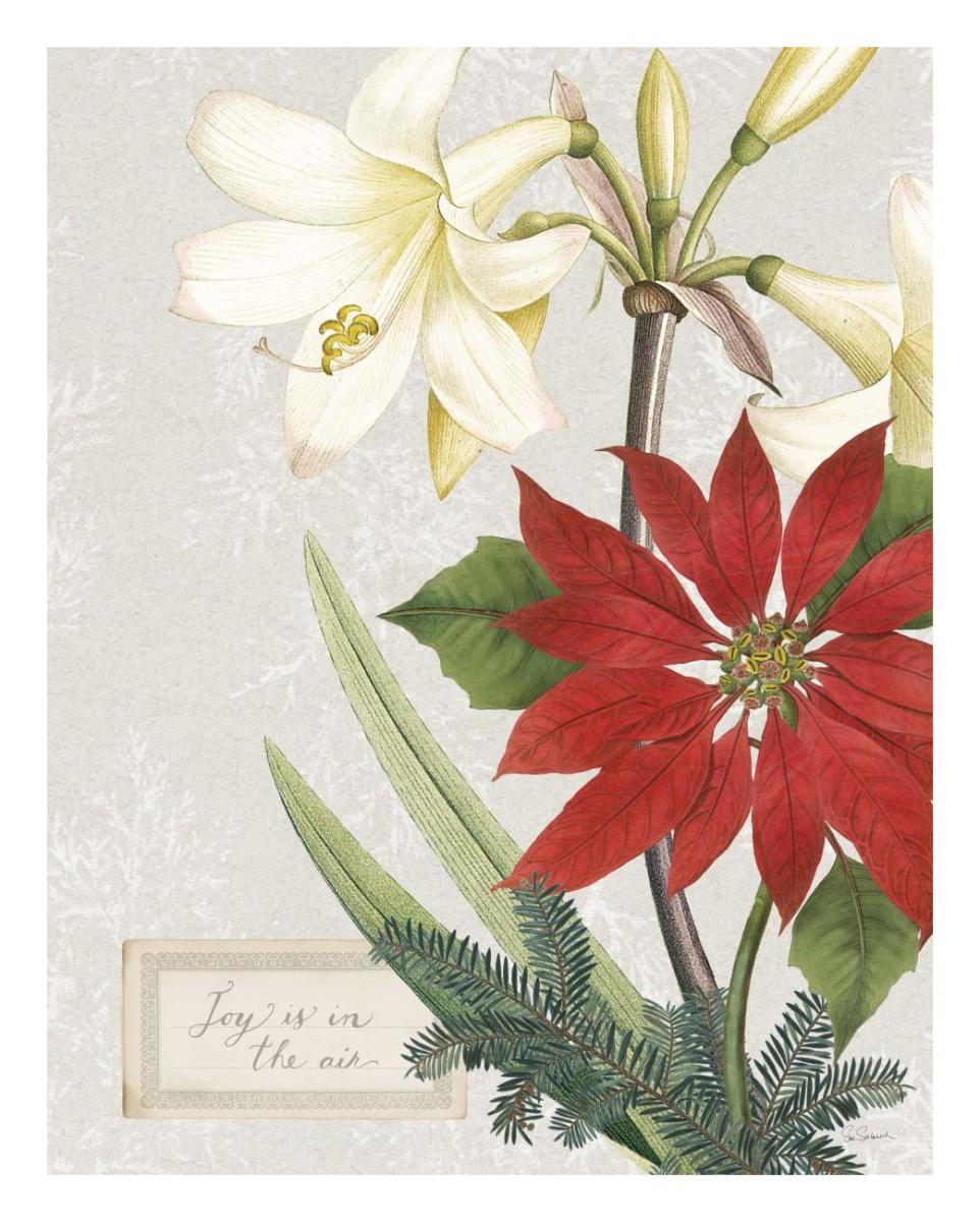 Joyful Tidings II -Paper Art-22"x26"