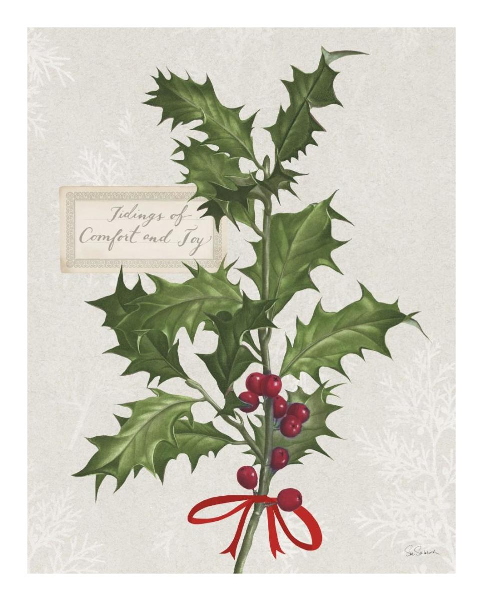 Joyful Tidings VI -Paper Art-18"x22"