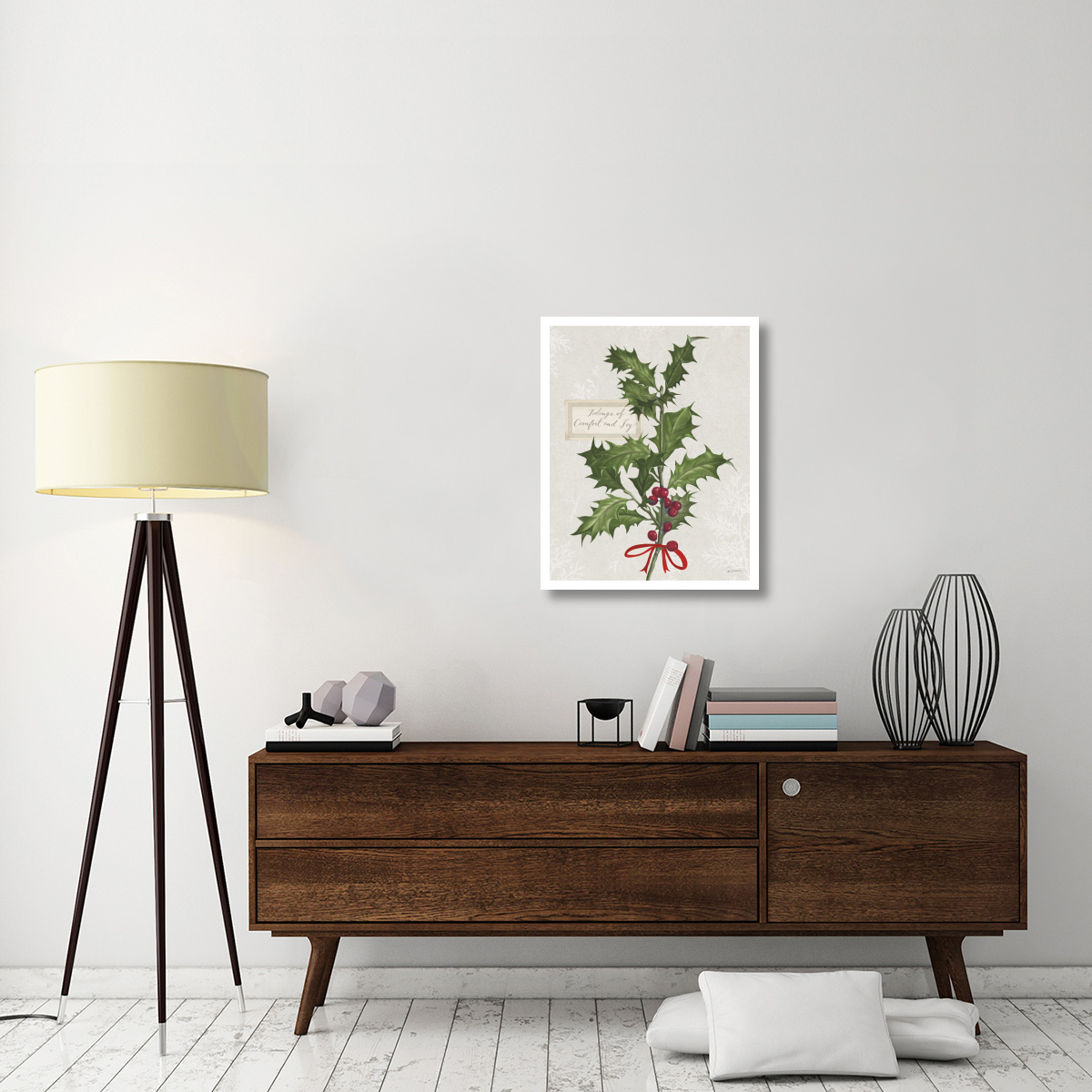 Joyful Tidings VI -Paper Art-24&quotx30"