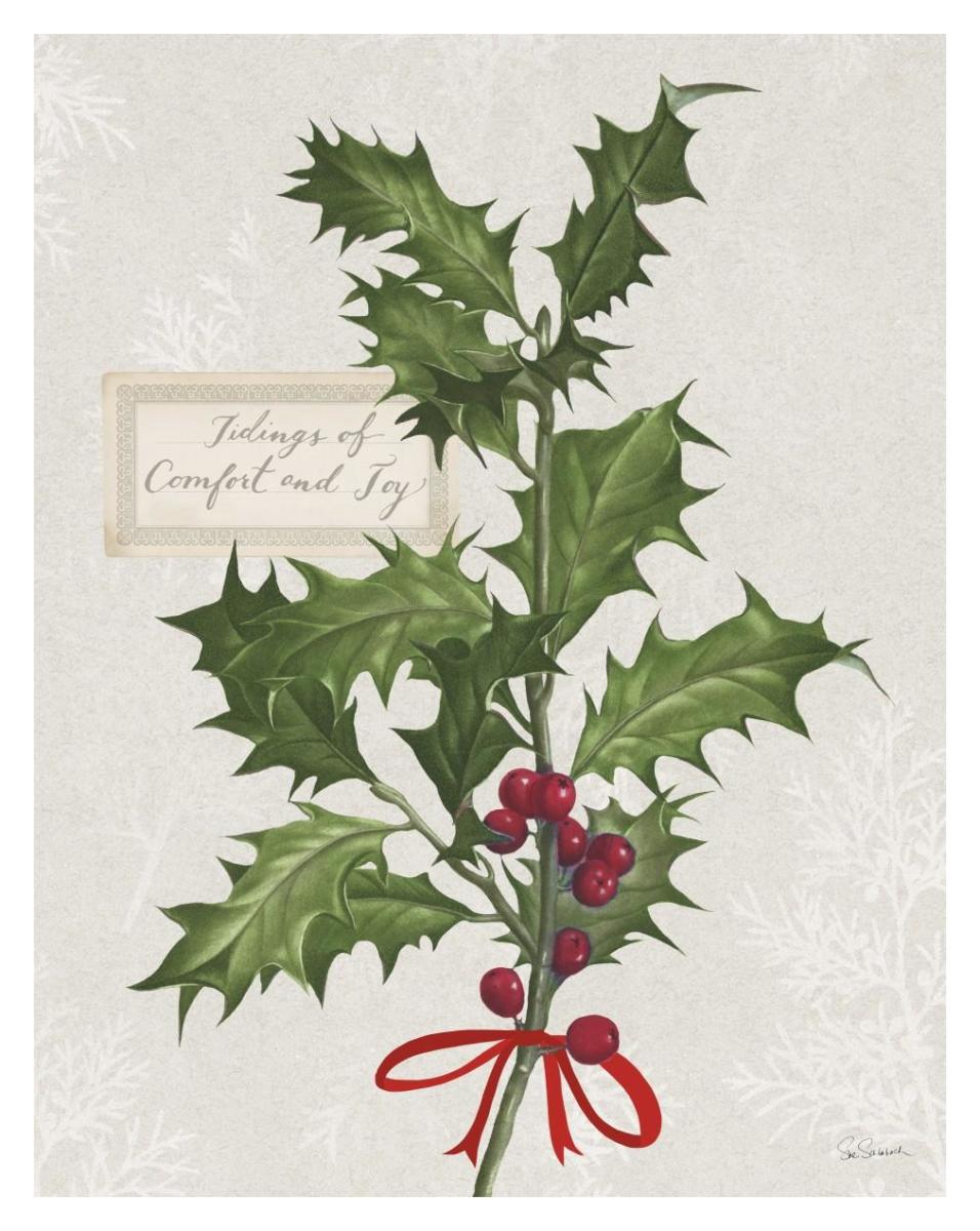 Joyful Tidings VI -Paper Art-30"x37"