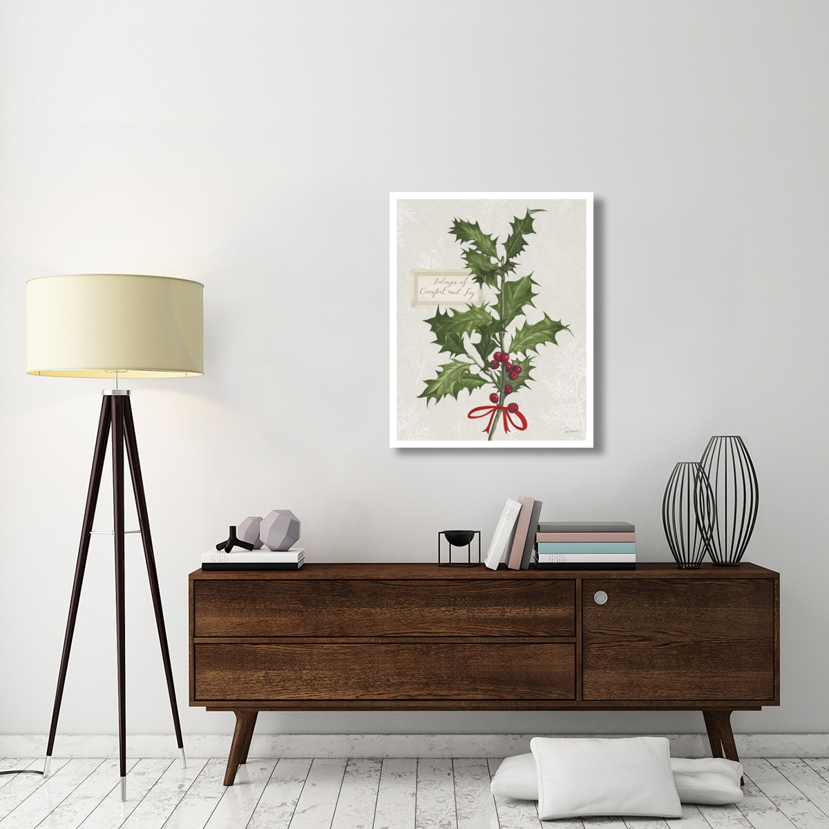 Joyful Tidings VI -Paper Art-30&quotx37"