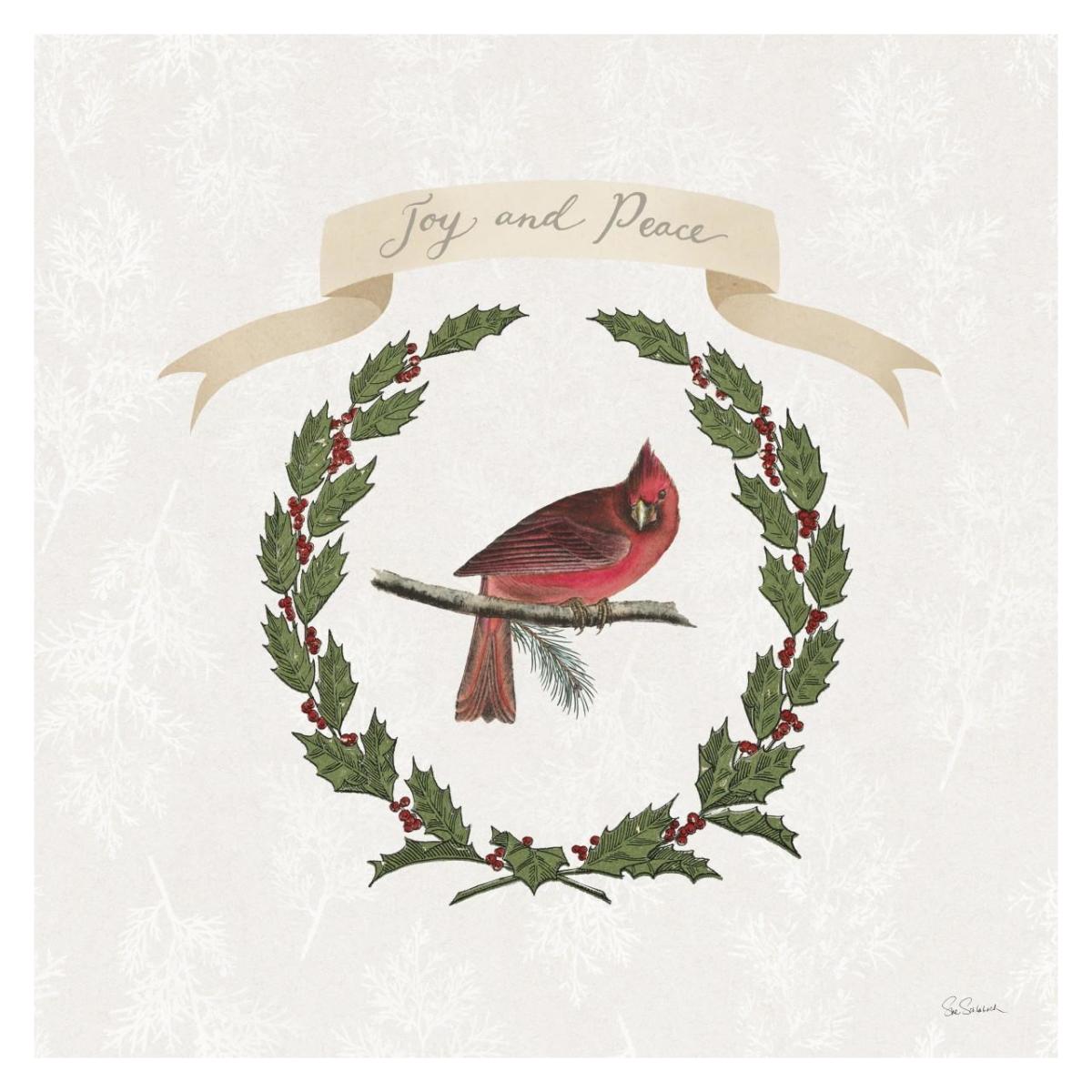 Joyful Tidings VII -Paper Art-32"x32"
