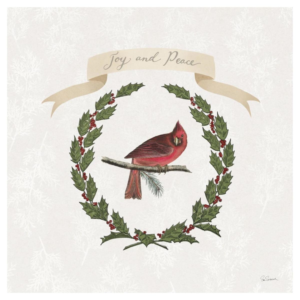 Joyful Tidings VII -Paper Art-42"x42"