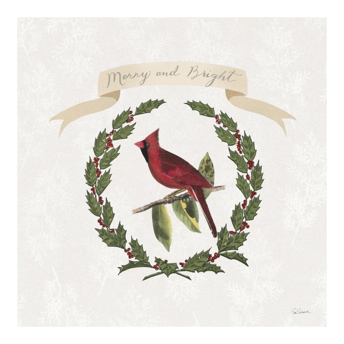 Joyful Tidings VIII -Paper Art-20"x20"
