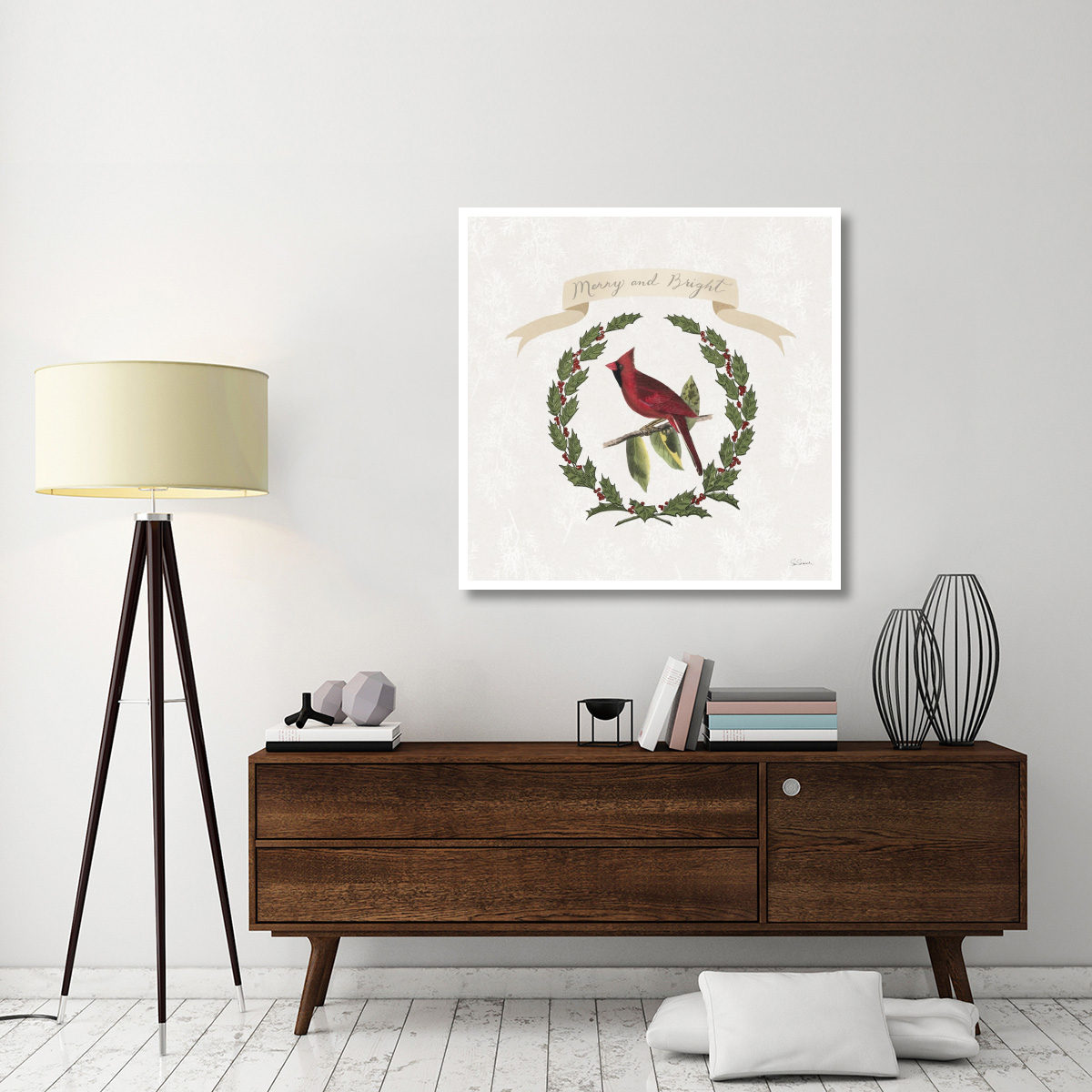 Joyful Tidings VIII -Paper Art-42&quotx42"
