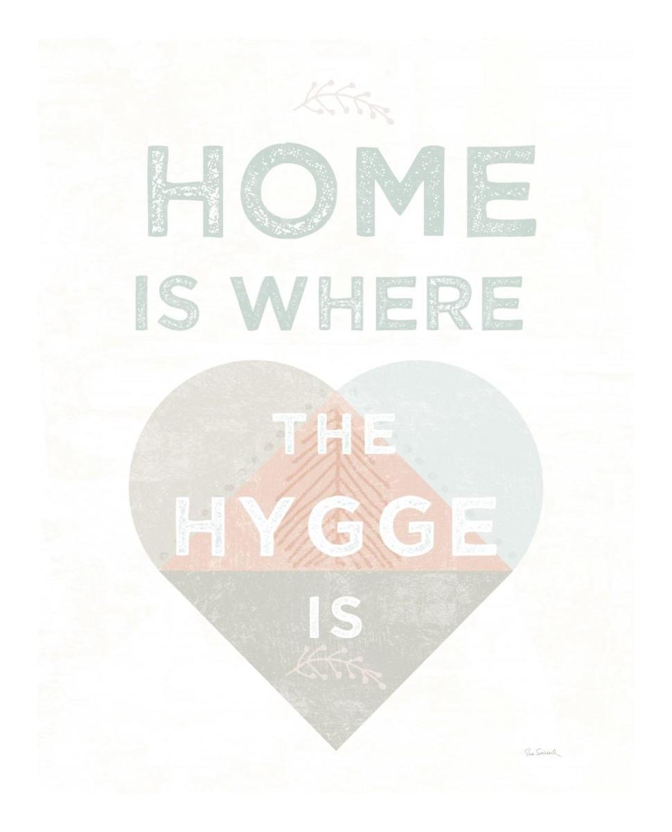 Cozy Hygge I Dark -Paper Art-18"x22"