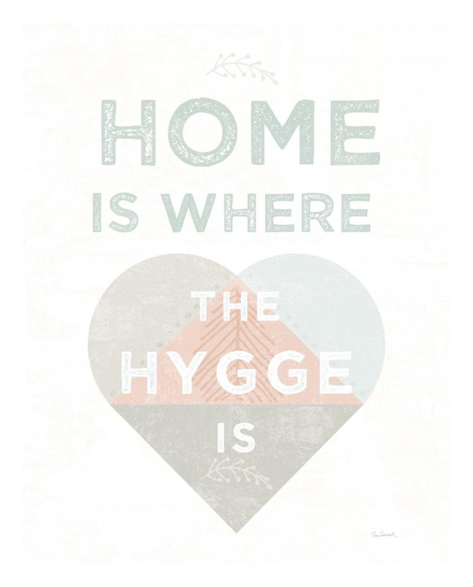 Cozy Hygge I Dark -Paper Art-22"x26"