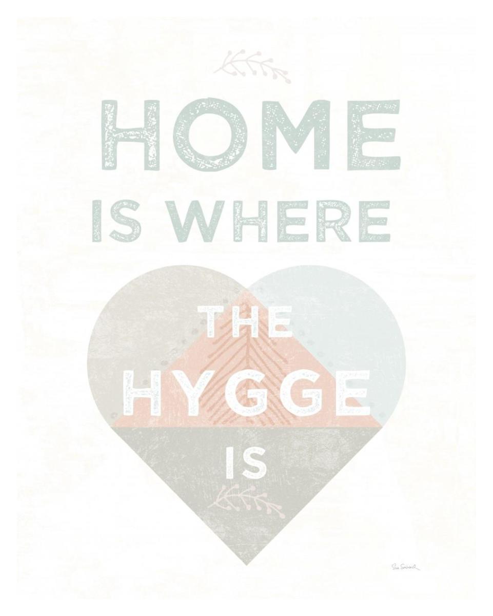 Cozy Hygge I Dark -Paper Art-30"x37"