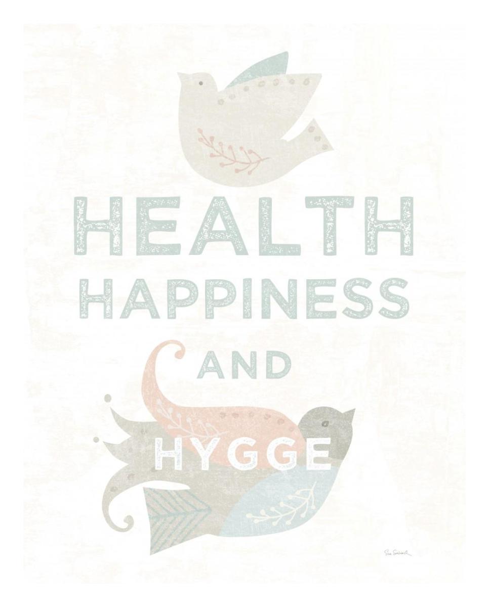Cozy Hygge II Dark -Paper Art-22"x26"