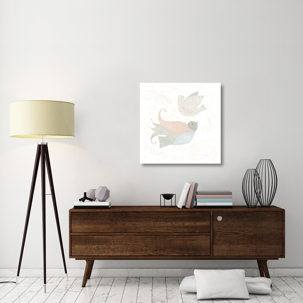 Cozy Hygge III Dark -Paper Art-32&quotx32"