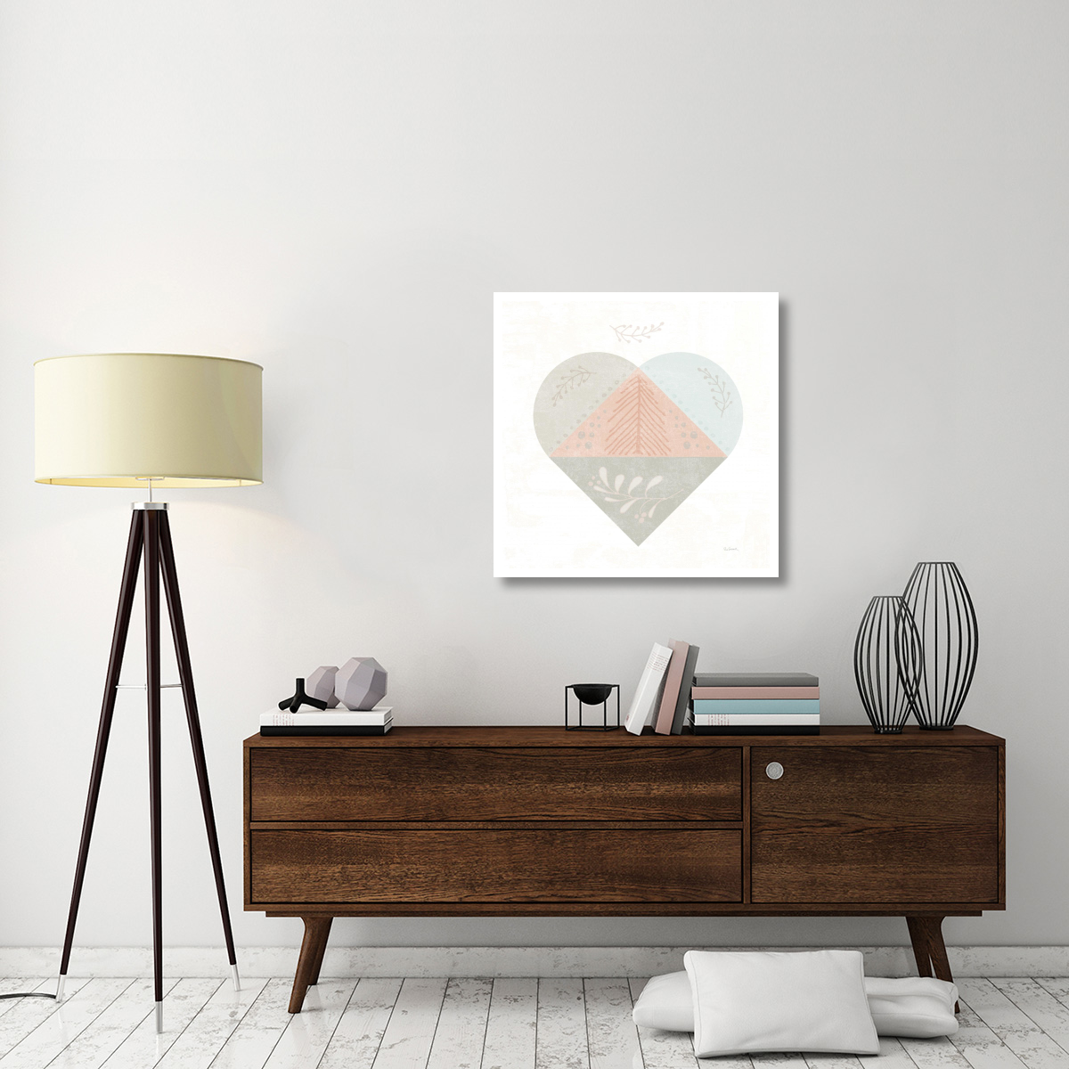 Cozy Hygge IV Dark -Paper Art-32&quotx32"