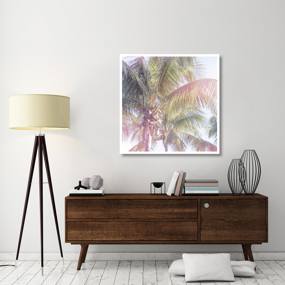 Dream Palm II -Paper Art-42&quotx42"