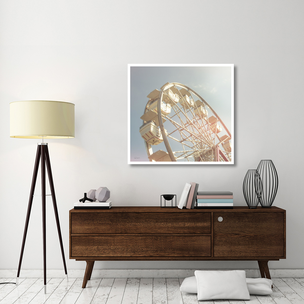 Top of the Sky I -Paper Art-42&quotx39.6"