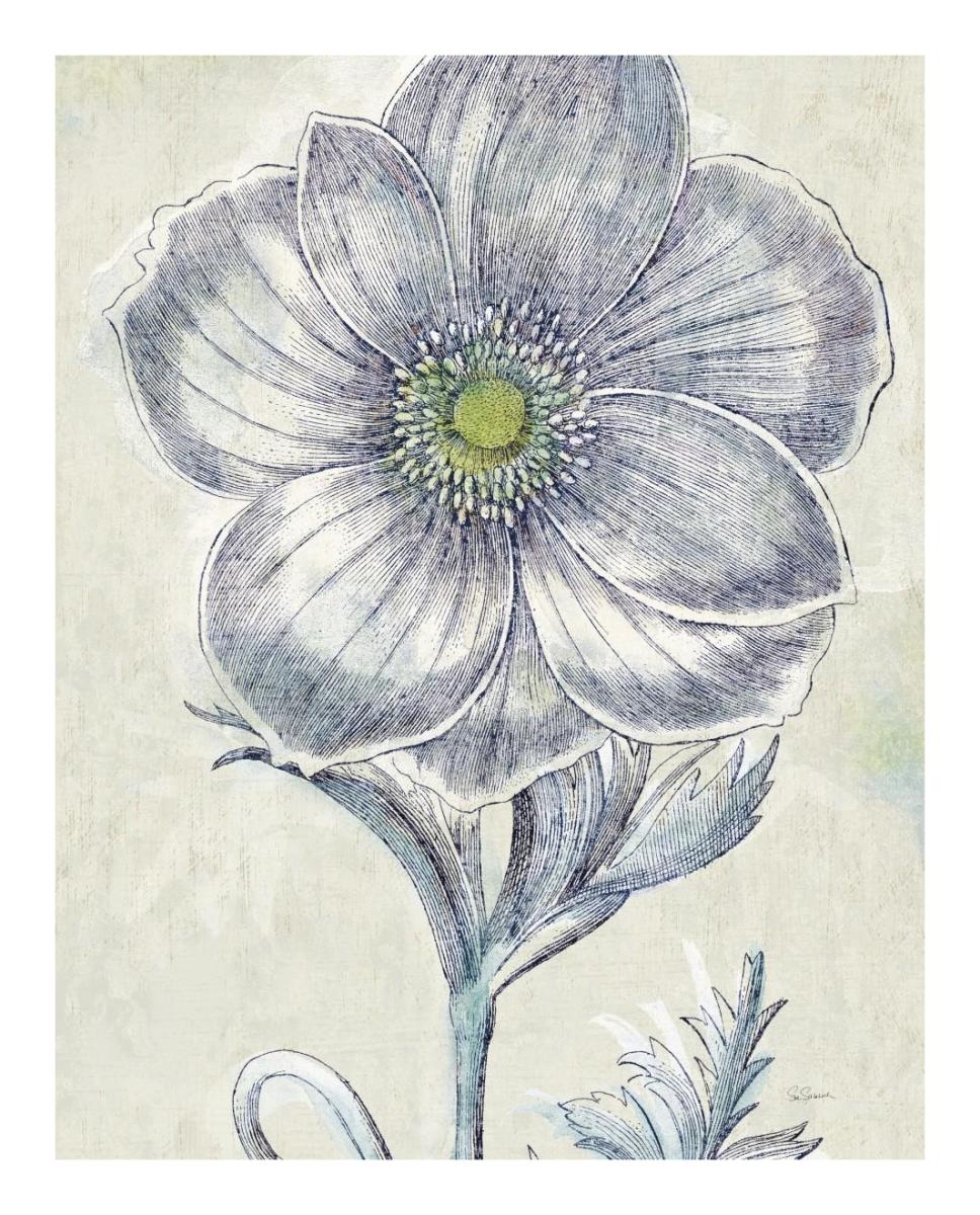 Belle Fleur II -Paper Art-18"x22"