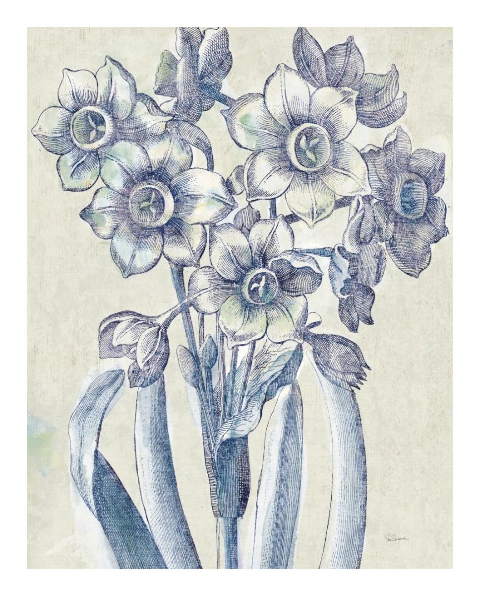 Belle Fleur IV -Paper Art-18"x22"