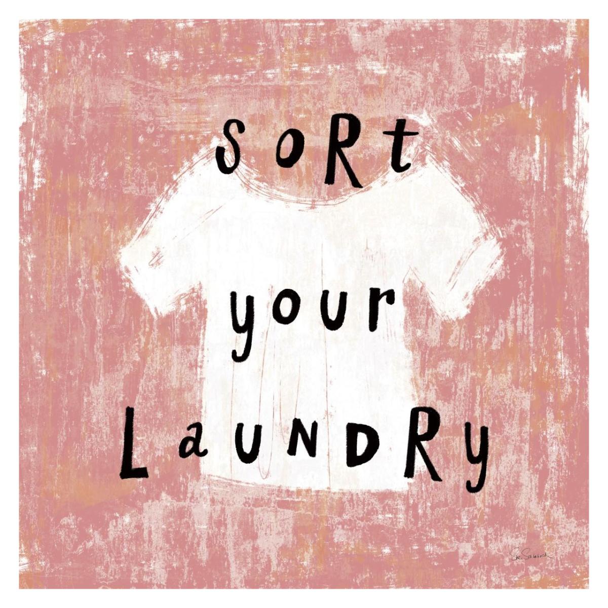 Laundry Rules III -Paper Art-32"x32"