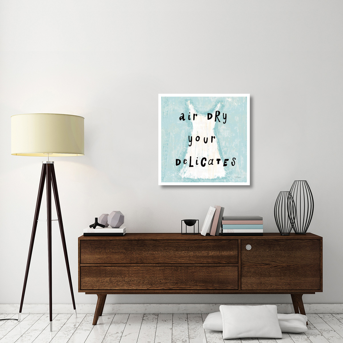 Laundry Rules VI -Paper Art-32&quotx32"