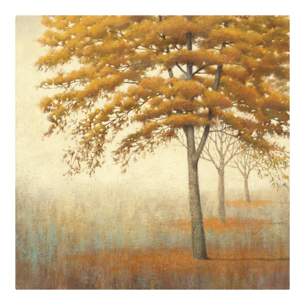 Autumn Trees I -Paper Art-20"x20"