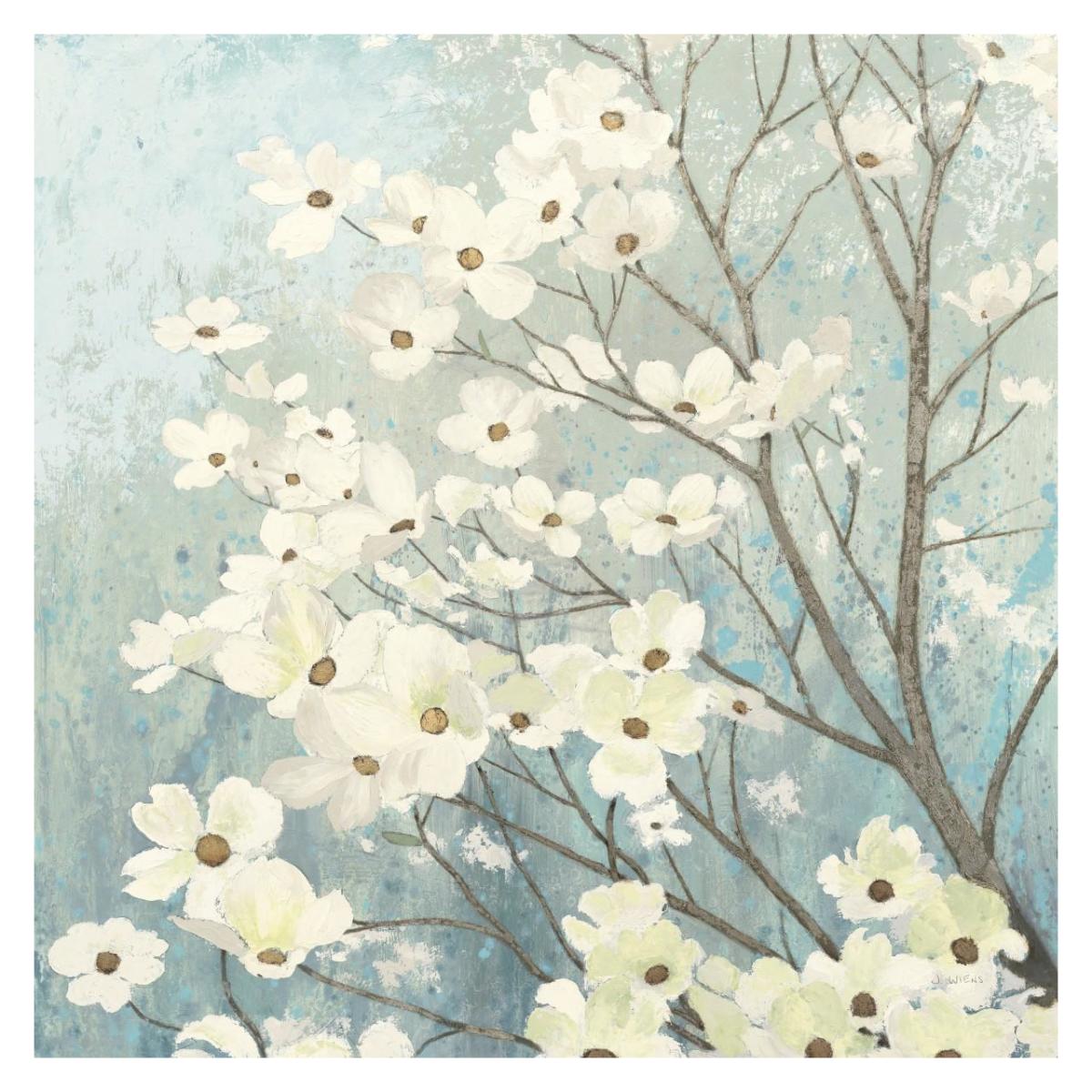 Dogwood Blossoms I -Paper Art-32"x32"