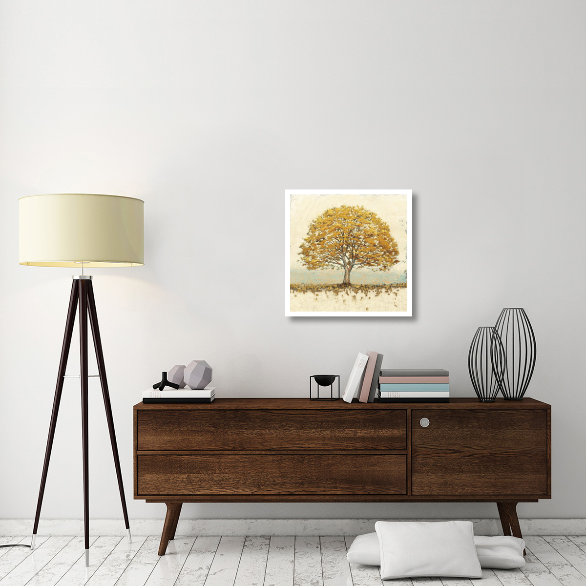 Golden Oak -Paper Art-26&quotx26"