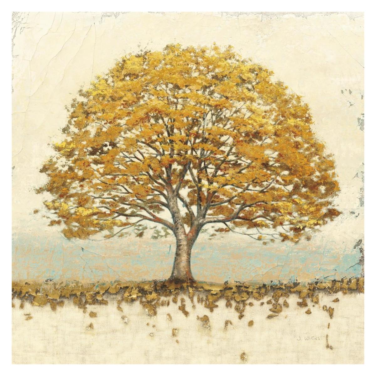 Golden Oak -Paper Art-32"x32"