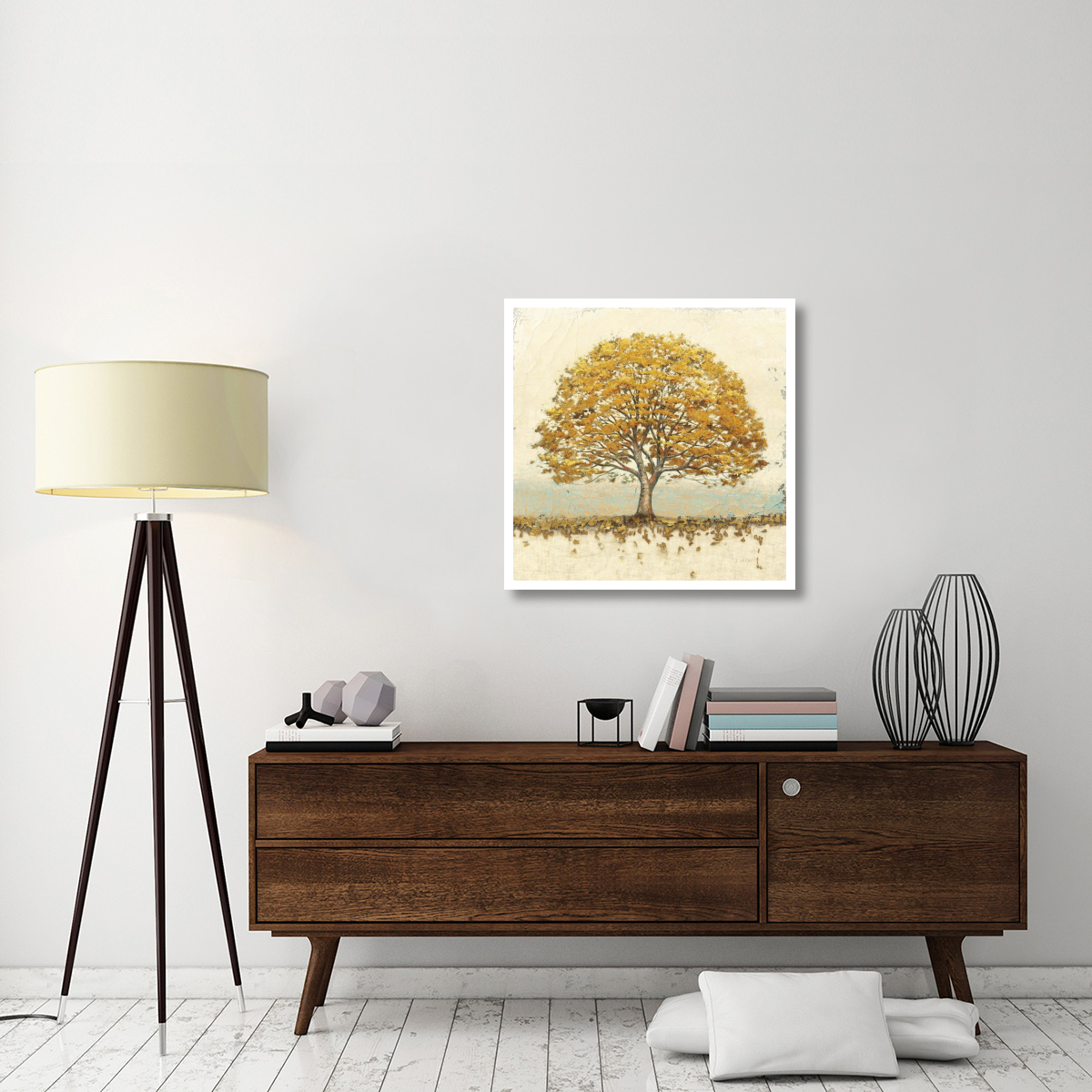 Golden Oak -Paper Art-32&quotx32"