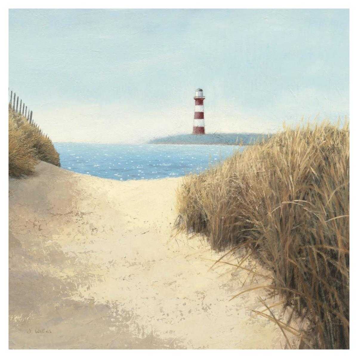 Beach Path Square -Paper Art-42"x42"