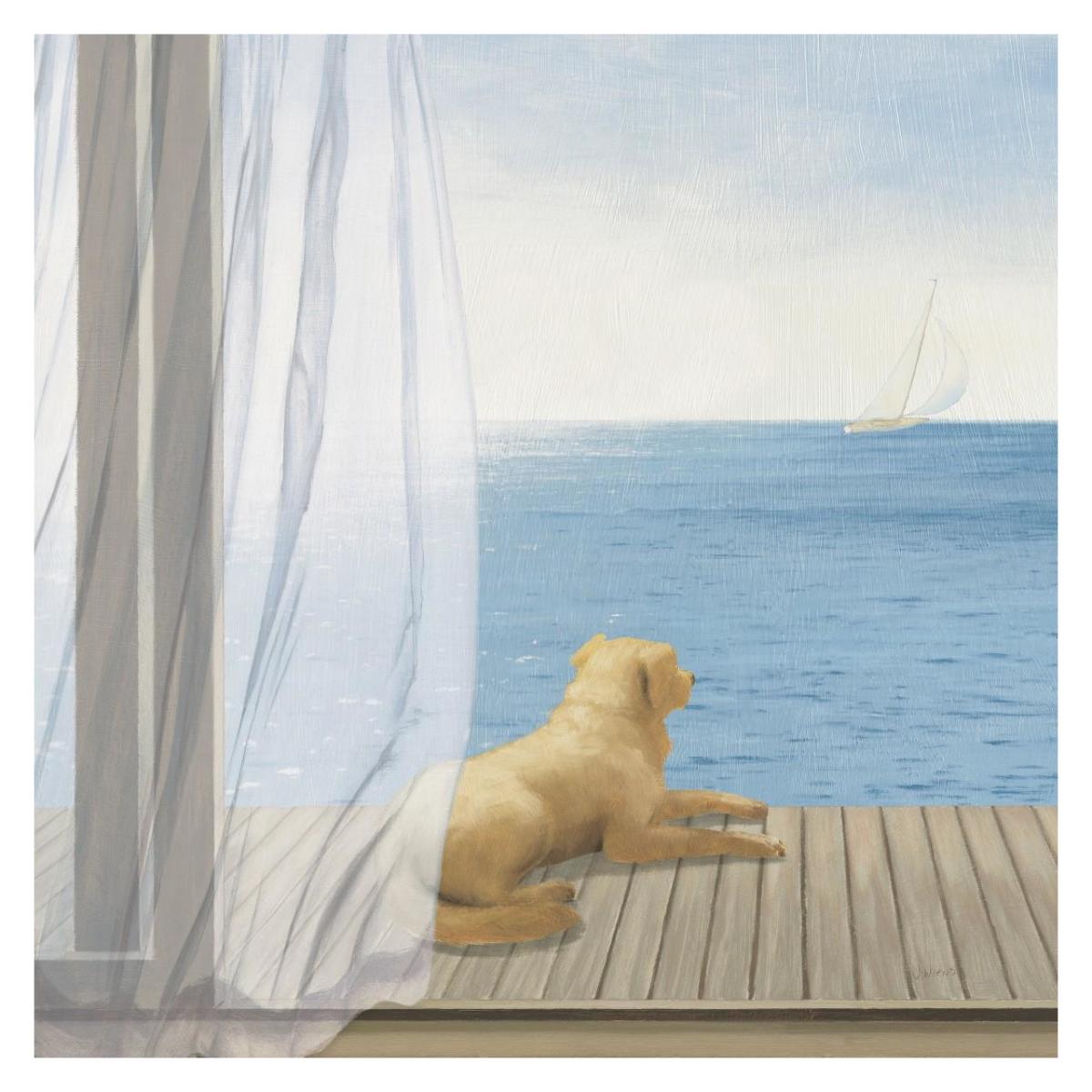 Blue Breeze II -Paper Art-32"x32"