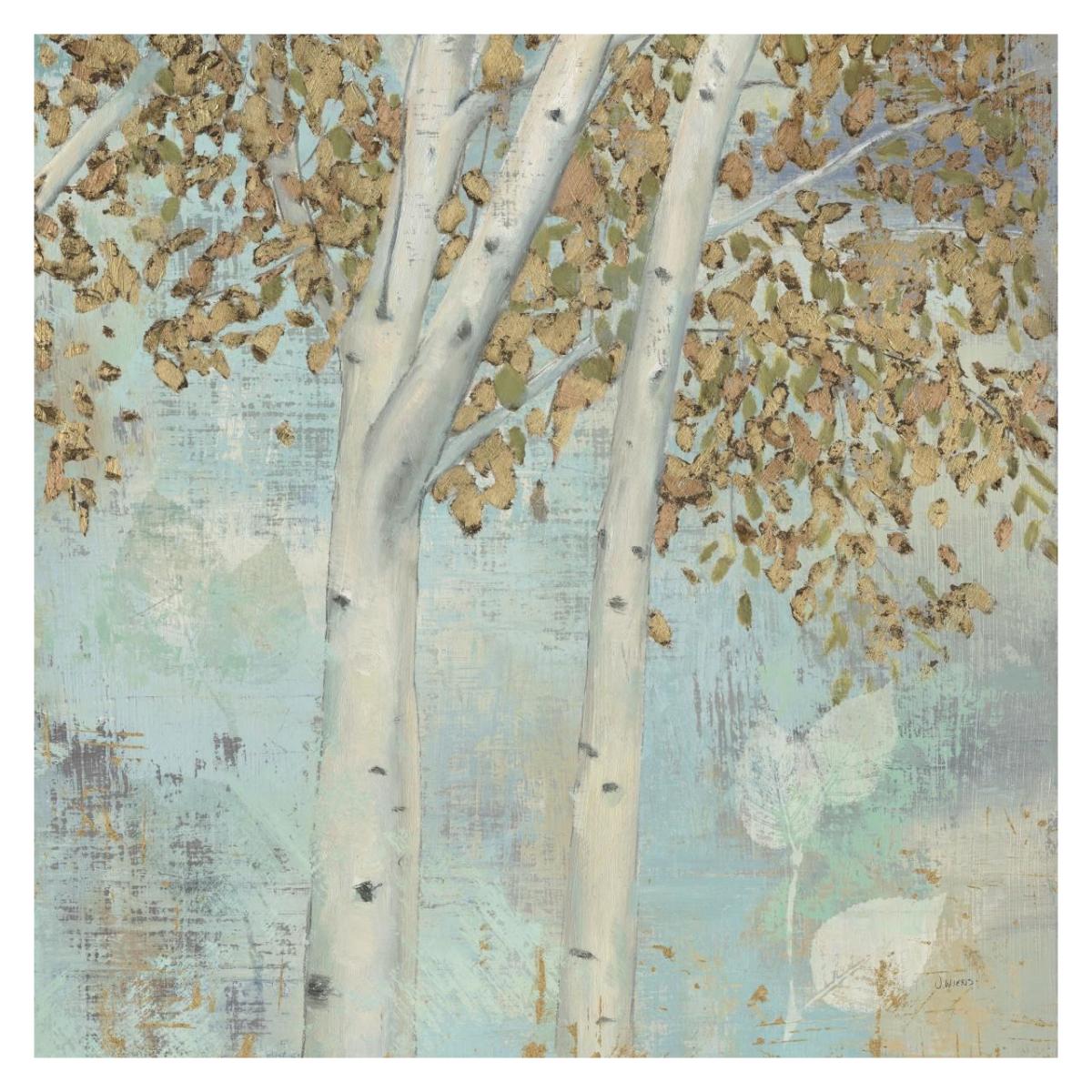 Golden Forest II -Paper Art-32"x32"