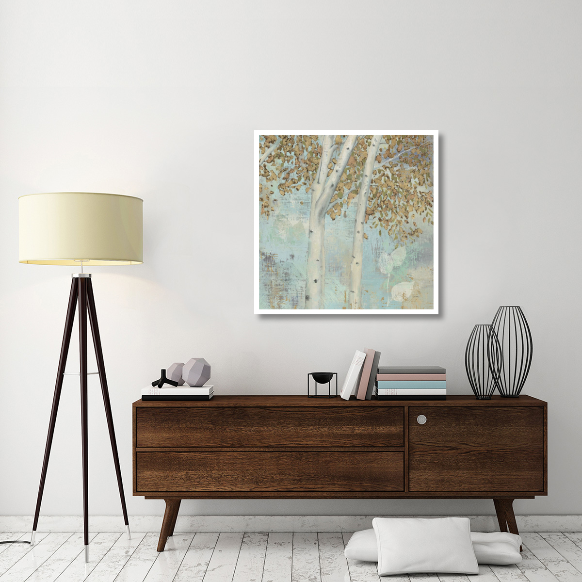 Golden Forest II -Paper Art-38&quotx38"