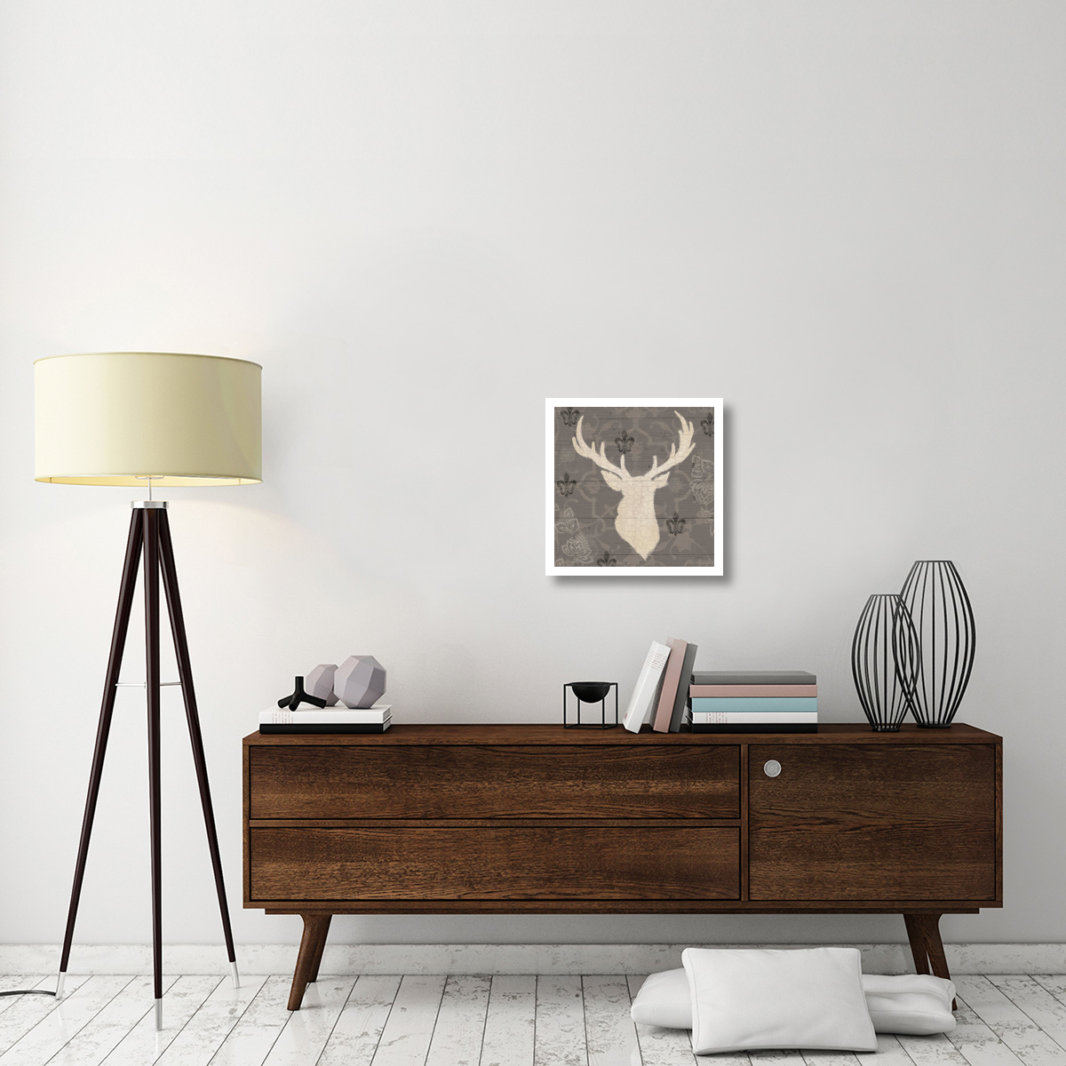 Rustic Elegance I -Paper Art-20&quotx20"