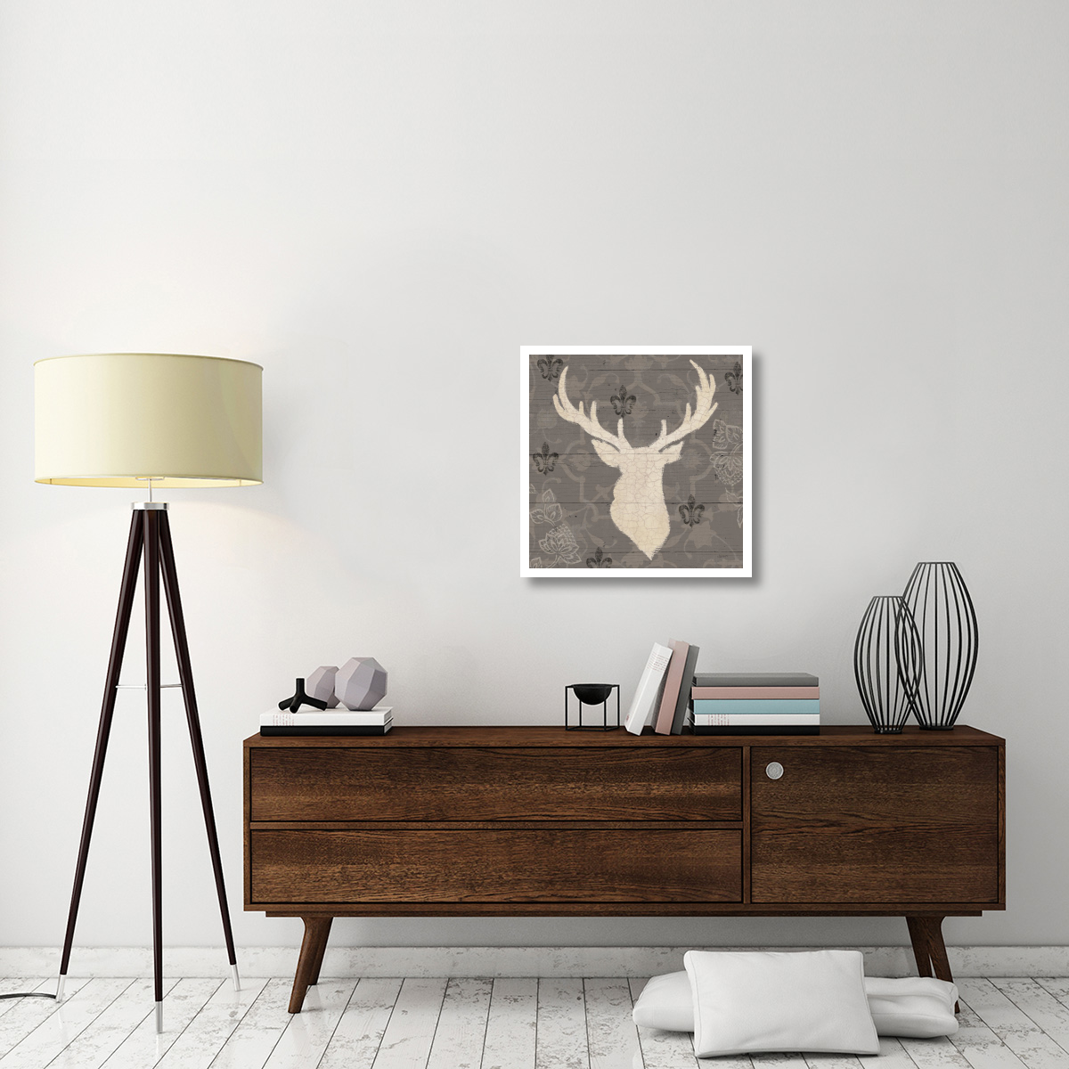 Rustic Elegance I -Paper Art-26&quotx26"