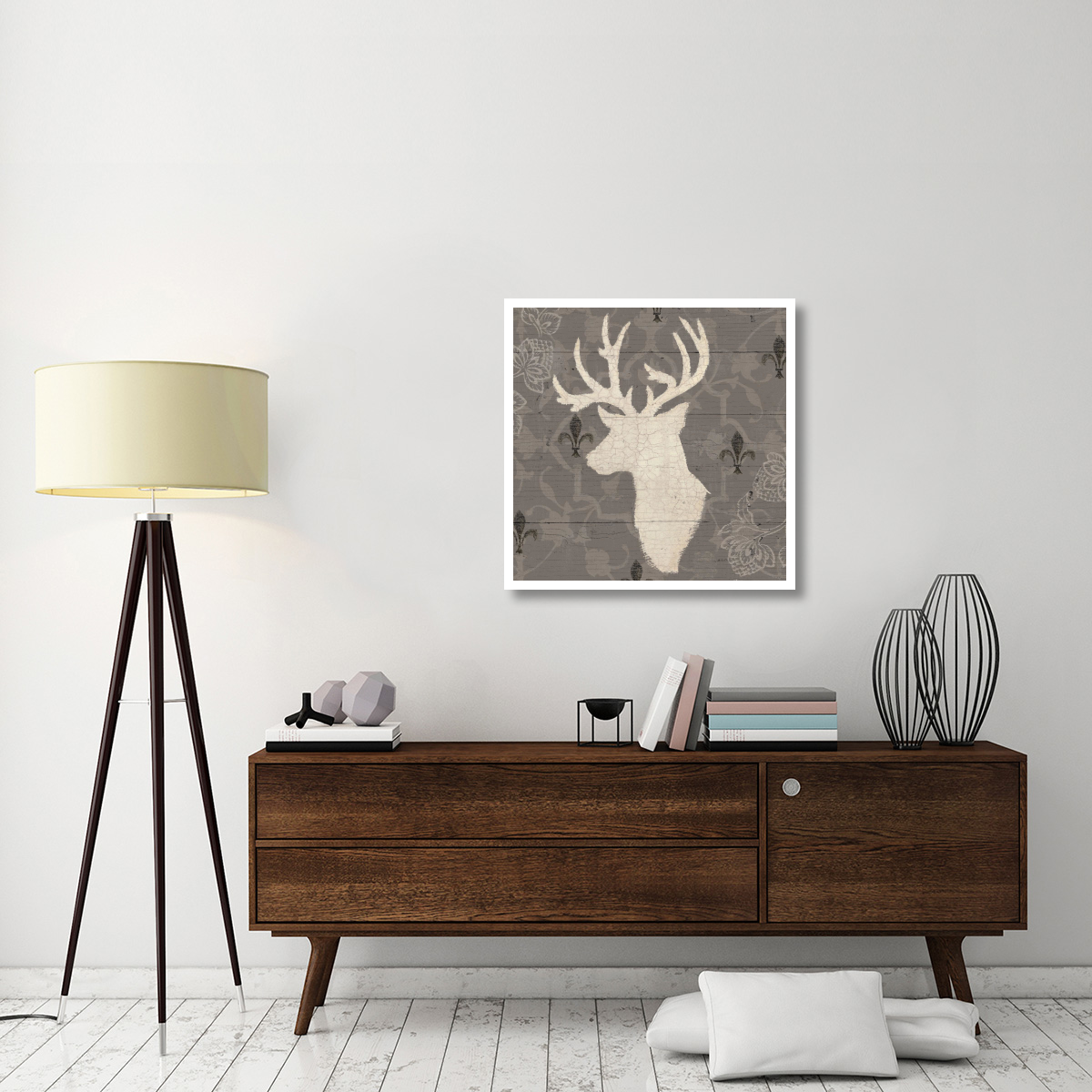 Rustic Elegance II -Paper Art-32&quotx32"