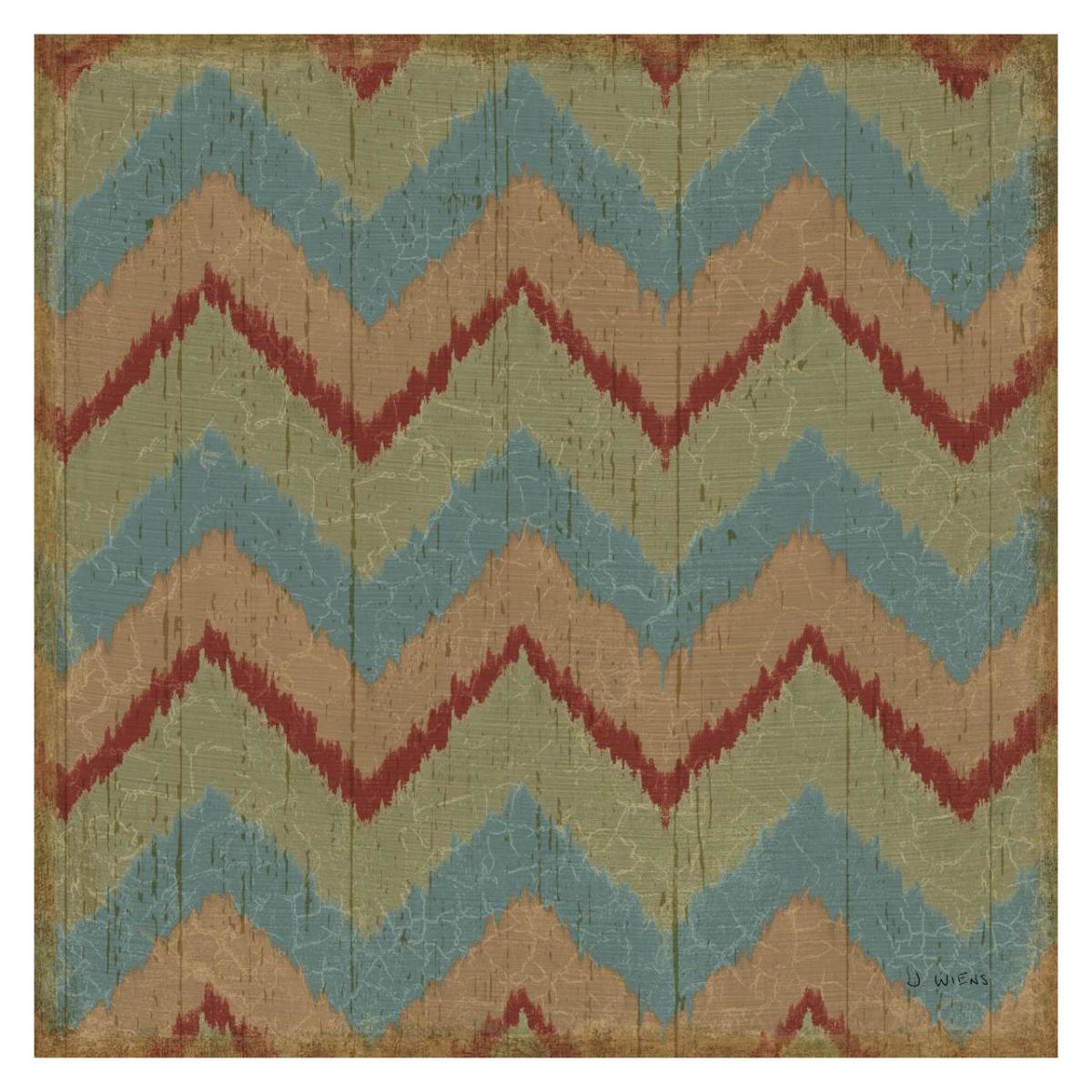 Country Mood Tile II -Paper Art-32"x32"