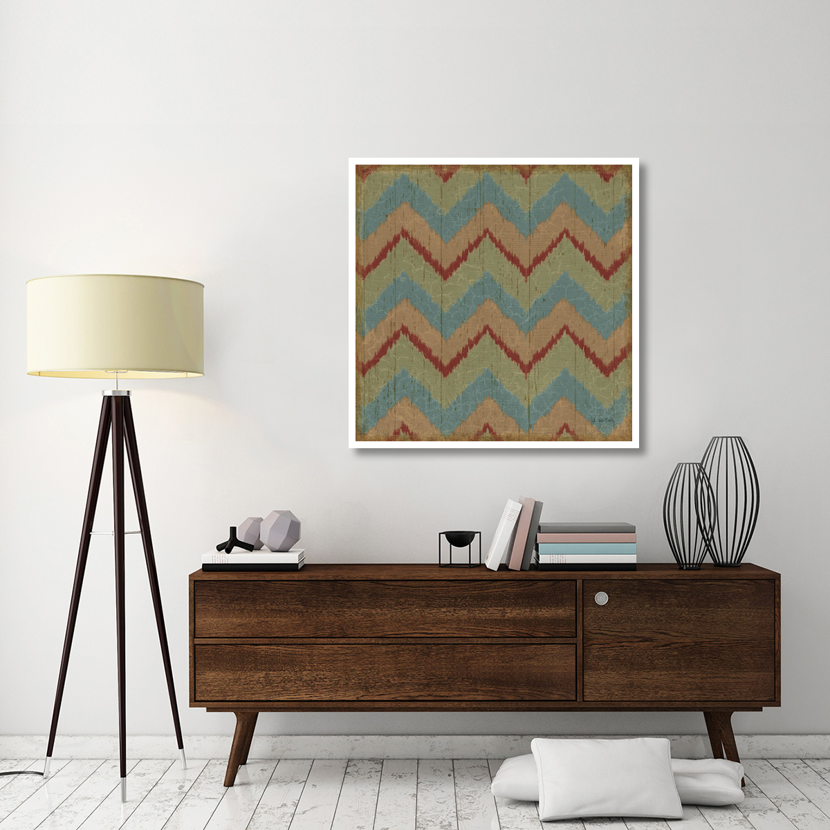 Country Mood Tile II -Paper Art-42&quotx42"