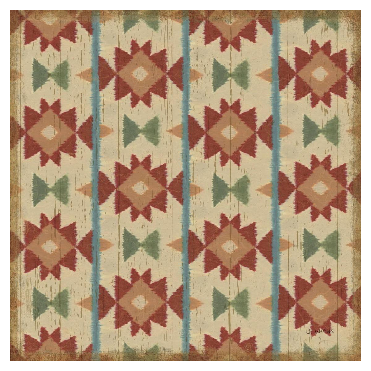Country Mood Tile VI -Paper Art-38"x38"